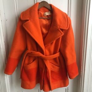 Vintage Hudson Bay blanket coat